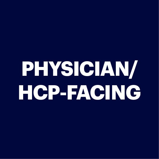 PHYSICIAN/HCP-FACING