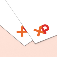 Dual mounted, extra white paper